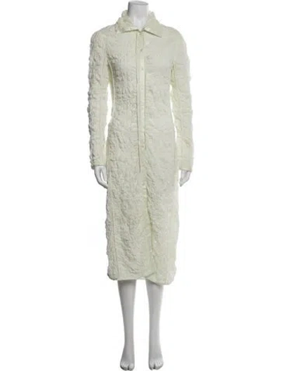 Pre-owned Acne Studios Long Dress In Green