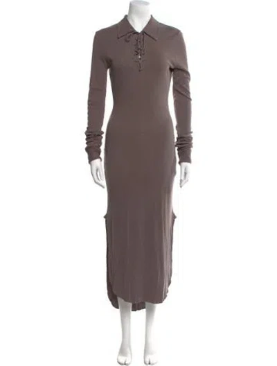 Pre-owned Acne Studios Long Dress W/ Tags In Neutral