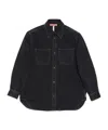 Acne Studios Long-sleeve Denim Shirt In Black
