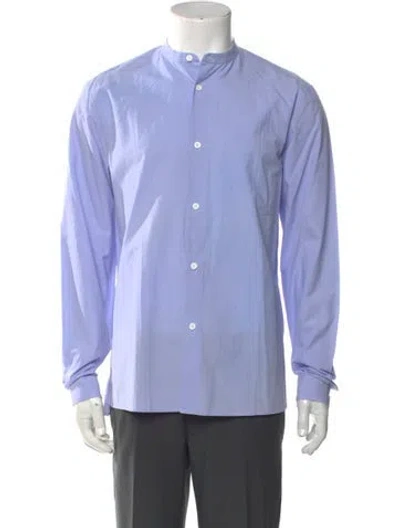 Pre-owned Acne Studios Long Sleeve Dress Shirt In Blue