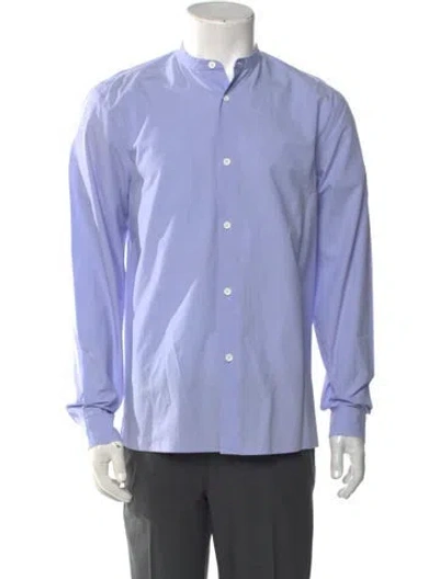 Pre-owned Acne Studios Long Sleeve Dress Shirt In Blue