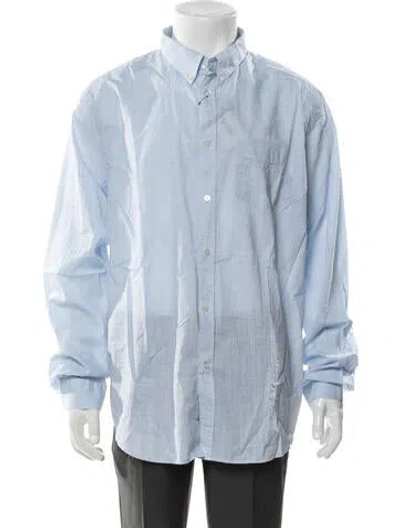 Pre-owned Acne Studios Long Sleeve Dress Shirt W/ Tags In Blue