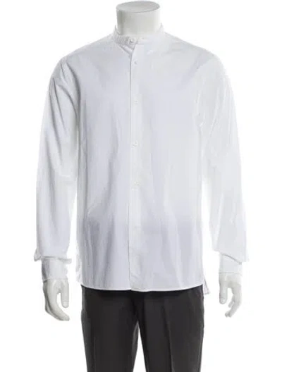 Pre-owned Acne Studios Long Sleeve Dress Shirt In White