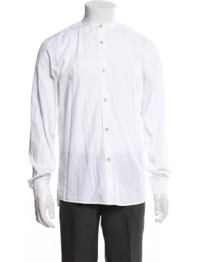 Pre-owned Acne Studios Long Sleeve Dress Shirt In White