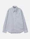 Acne Studios Long Sleeve Face Shirt In Blue