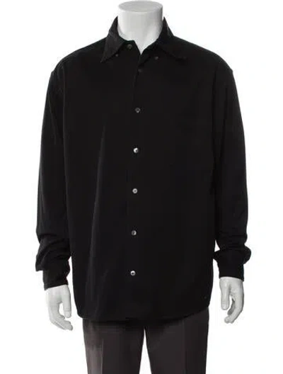 Pre-owned Acne Studios Long Sleeve Shirt In Black