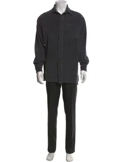 Pre-owned Acne Studios Long Sleeve Shirt In Black