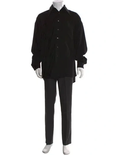 Pre-owned Acne Studios Long Sleeve Shirt In Black