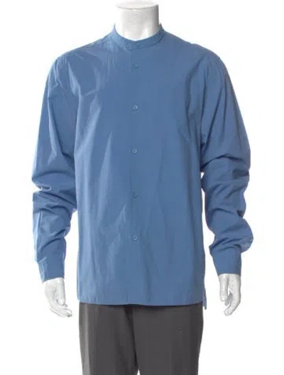 Pre-owned Acne Studios Long Sleeve Shirt In Blue