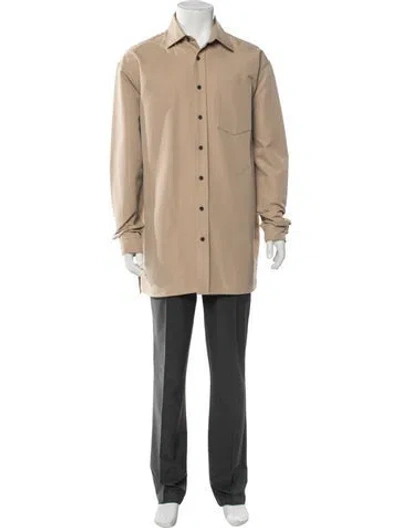 Pre-owned Acne Studios Long Sleeve Shirt In Brown