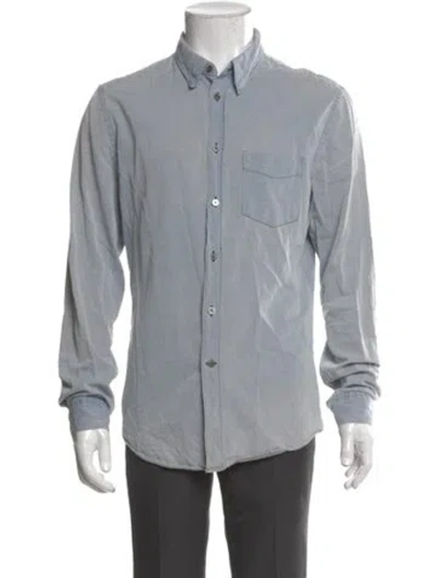 Pre-owned Acne Studios Long Sleeve Shirt In Gray