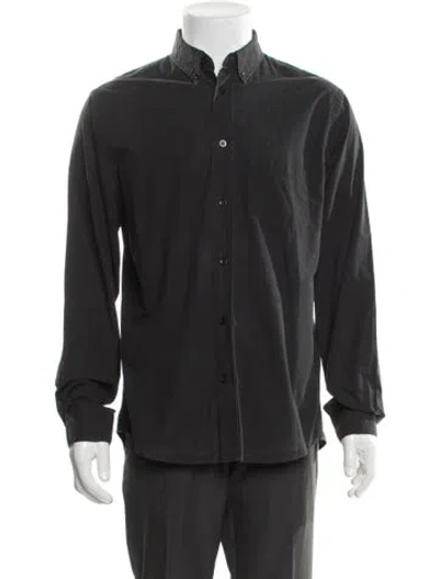 Pre-owned Acne Studios Long Sleeve Shirt In Gray