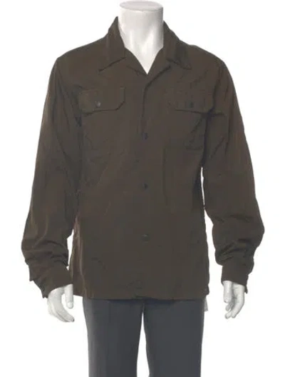Pre-owned Acne Studios Long Sleeve Shirt In Green