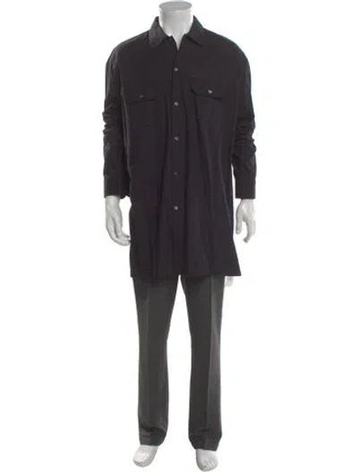 Pre-owned Acne Studios Long Sleeve Shirt In Green