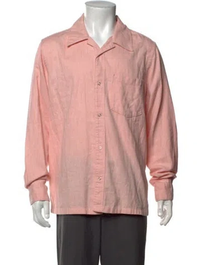 Pre-owned Acne Studios Long Sleeve Shirt In Pink