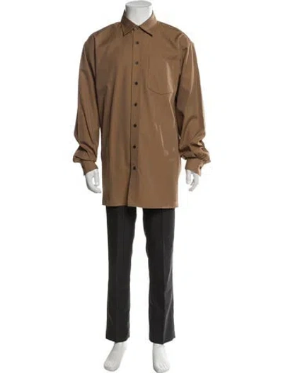 Pre-owned Acne Studios Long Sleeve Shirt W/ Tags In Brown