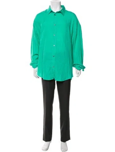 Pre-owned Acne Studios Long Sleeve Shirt W/ Tags In Green
