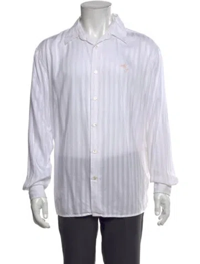 Pre-owned Acne Studios Long Sleeve Shirt In White