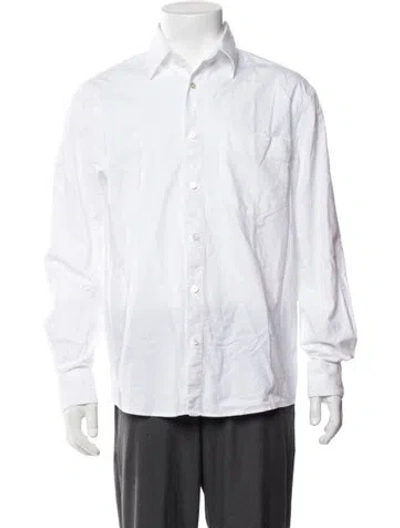Pre-owned Acne Studios Long Sleeve Shirt In White