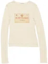 Acne Studios Double-layered Long Sleeve T-shirt In Neutrals