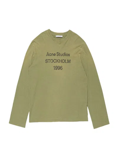 Acne Studios Long Sleeve T-shirt  Olive Green