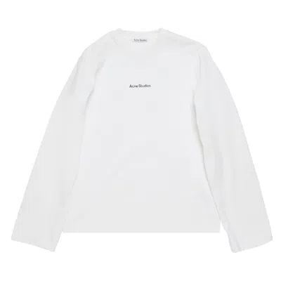 Pre-owned Acne Studios Long-sleeve Tee 'optic White' | Men's Size L