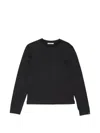 Acne Studios Long-sleeve Top In Black