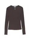 Acne Studios Long-sleeve Top In Brown