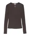 Acne Studios Long-sleeve Top In Brown