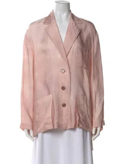 Pre-owned Acne Studios Long Sleeve Top In Pink