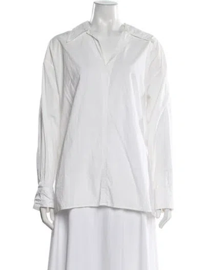 Pre-owned Acne Studios Long Sleeve Top In White