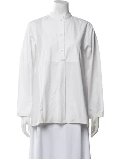 Pre-owned Acne Studios Long Sleeve Top In White