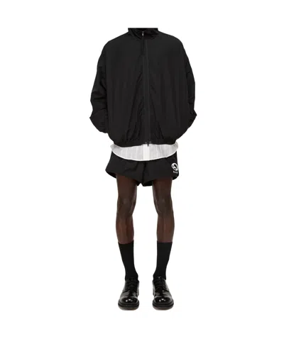 Acne Studios Long-sleeved Casual Jacket In Black