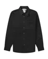 Acne Studios Long-sleeved Casual Jacket In Black