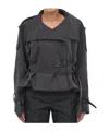 Acne Studios Long-sleeved Casual Jacket In Black
