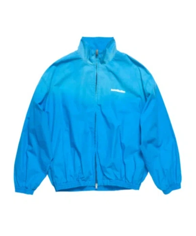 Acne Studios Long-sleeved Casual Jacket In Blue