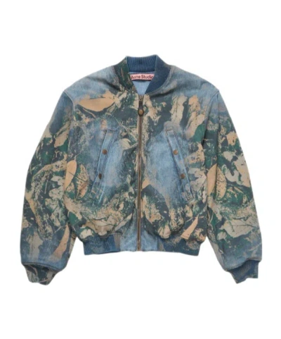 ACNE STUDIOS DENIM BOMBER JACKET
