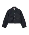 Acne Studios Marko U Denim Jacket In Black