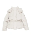 Acne Studios Long-sleeved Down Jacket In White
