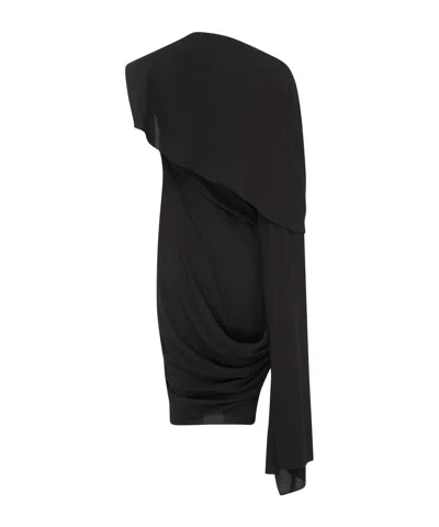 Acne Studios Long-sleeved Dress In Black