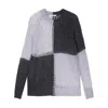 Acne Studios Wide-knit Mesh Shirt In Gray