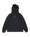Acne Studios Long-sleeved Hoodie In Black