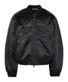 Acne Studios Bomber Jacket Logogram In Multicolor