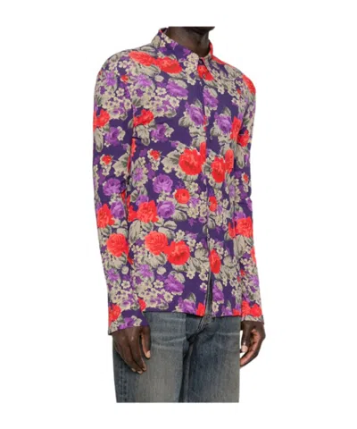Acne Studios Long-sleeved Shirt In Multi