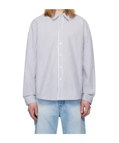 Acne Studios Long-sleeved Shirt In White