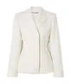 Acne Studios Long-sleeved Suit Coat In White