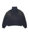 Acne Studios Long-sleeved Sweater In Black