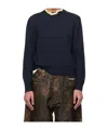 Acne Studios Long-sleeved Sweater In Black