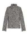 Acne Studios Long-sleeved Sweater In Black