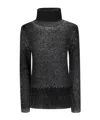 Acne Studios Turtleneck Knitted Sweaters In Black